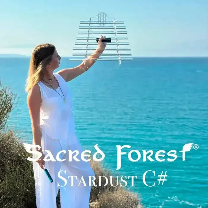 Crystal Harp Stardust C# 432 Hz — Celestial Shimmer Sound | Sacred